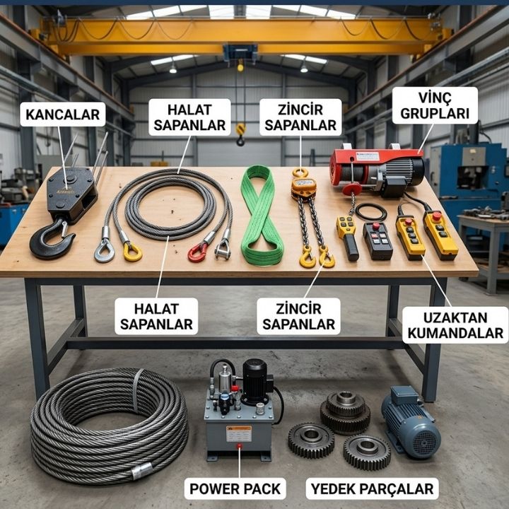 VİNÇ EKİPMANLARI